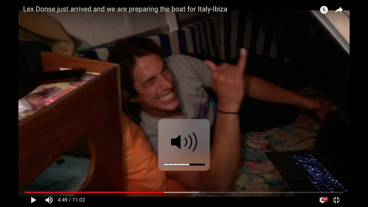 Vlog 2.10 Lex Donse just arrived and we are repairing and prepairing  the boat to sail to Ibiza