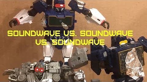 Soundwave vs. Soundwave vs. Soundwave (Transformers Stop Motion Series) [VS episode 3]