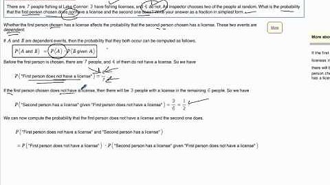 Probability of dependent events.mov