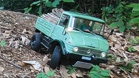 And now outdoor! First test for my  Tamiya Unimog