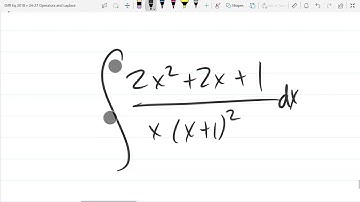 Differential Equations lecture 2018 05 31