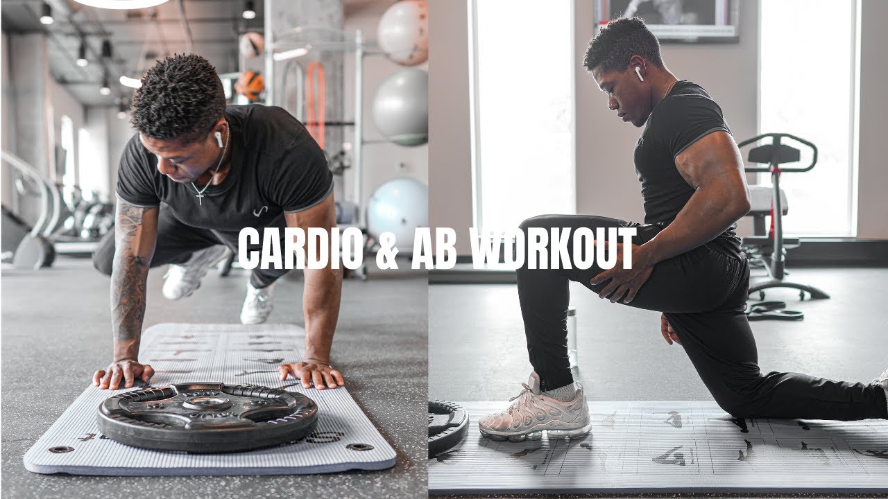 CARDIO & AB ROUTINE// REST DAY - YouTube