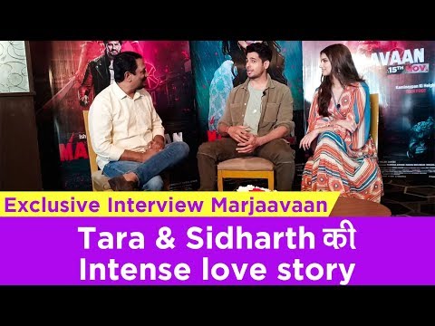 marjaavaan:-sidharth-malhotra-&-tara-sutaria-बोले-हमारी-फिल्म-में-होगा-love-और-action