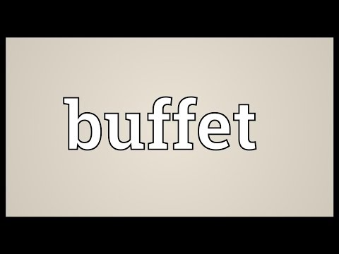 Buffet Meaning