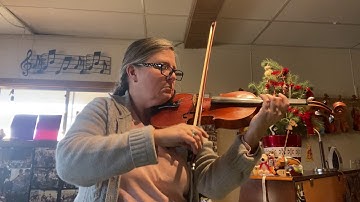 Violin: Vibrato exercise in 3rd position - 2343212 pattern