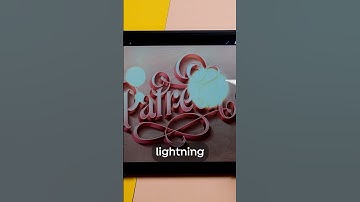 How to make 3D LETTERING - PROCREATE #procreatetutorial #lettering #patreoncreator #procreateipad
