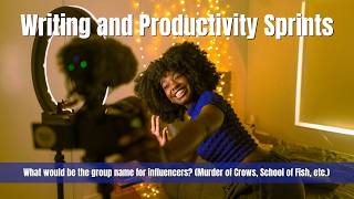 Friday Writing and Productivity Sprints to finish the work week