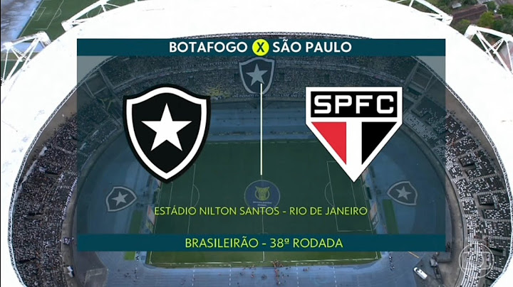 INÍCIO DA TRANSMISSÃO DO JOGO ENTRE BOTAFOGO X SÃO PAULO PELO BRASILEIRÃO 24|GLOBO RJ FHD