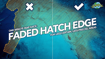 One Minute Map Hack: Faded Edge for Uncertain Areas