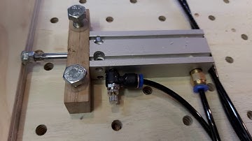 cnc mach3 LPT  fixation rapide pneumatique CDU16-50D, CUD16-25D