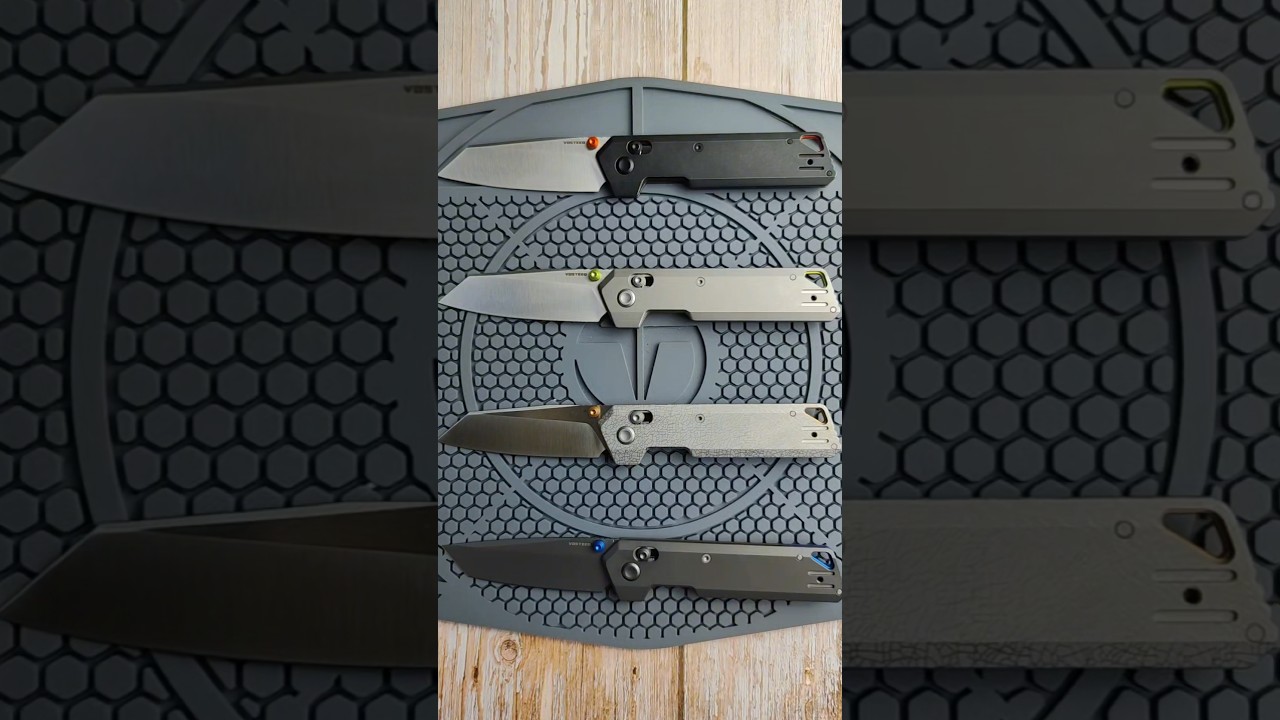 Vosteed Parallel. The best thin & sturdy EDC knives 2025! 