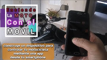 Como encender tu motocicleta con el celular, dispositivo arduino para controlar tu moto con una app