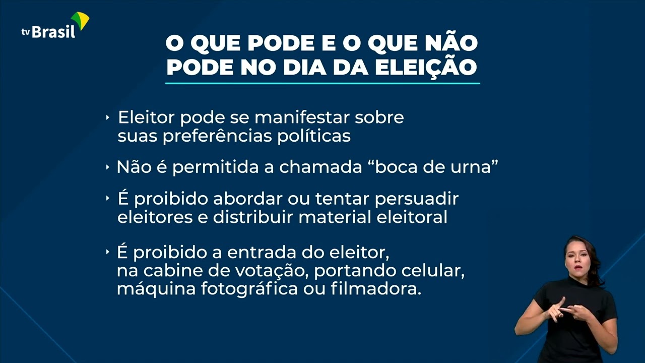 Eleições 2022: o que pode e o que não pode na hora de votar - YouTube