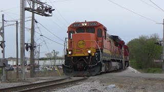 NERR B39-8 8585 w/ Sick K3LA Runs Light on NE03 on 4/15/22