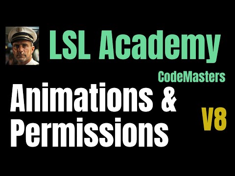 Second Life Scripting for Everyone - V8 - Animations and Permissions