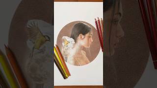 Time-lapse ✨ Pintando con lápices Polychromos Faber-Castell ✍️