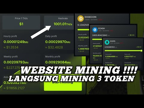 MINING CRYPTO TANPA RIBET? COBA WEBSITE INI | TERBARU?