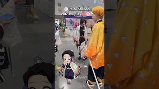 Shinobu chibi cosplay 🍥🍡🌸 #anime #animeislife #animeislove #animeshorts #fypシ #kny #nezuko