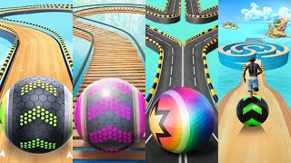 Going Balls - SpeedRun Challenge VS Rollance Balls,Rolling Balls,Rolling Ball Master Walkthrough 858