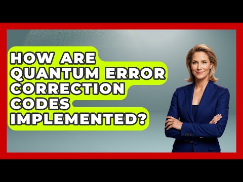 How Are Quantum Error Correction Codes Implemented? - Quantum Tech Explained