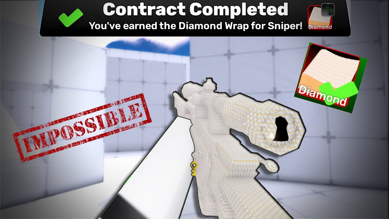 Unlocking DIAMOND WRAP for SNIPER in Roblox Rivals (0.001%).... - YouTube