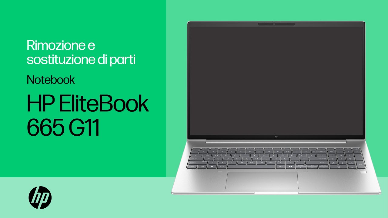 Rimozione e sostituzione di parti | Notebook HP EliteBook 665 G11 ...