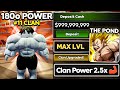 I Upgraded MAX LEVEL Clan with OP Strength Boost in Gym League! (Roblox)