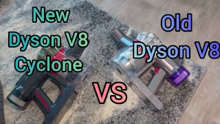 Dyson V8 Cyclone vs Old Dyson V8