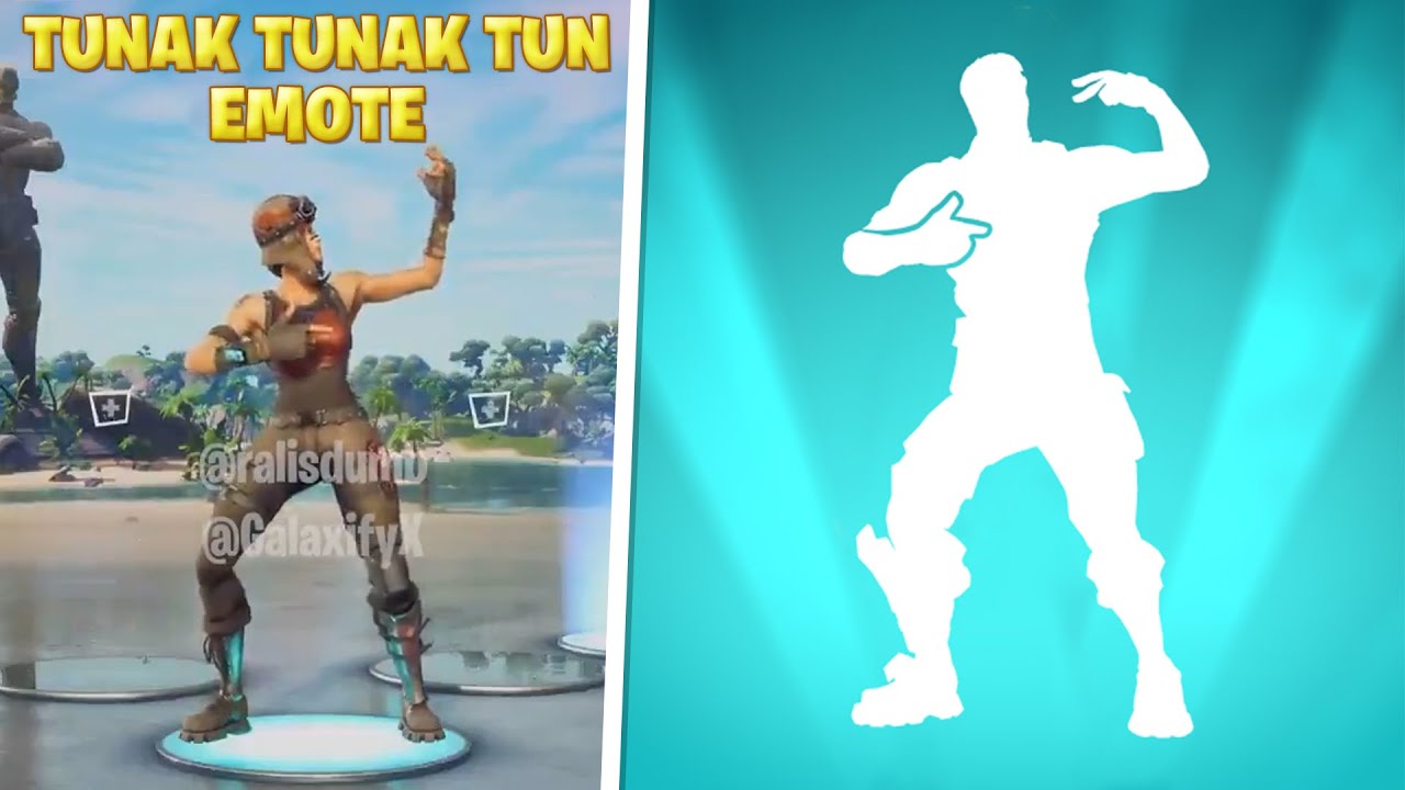 Fortnite Emote Tunak Tunak Tun Showcase YouTube