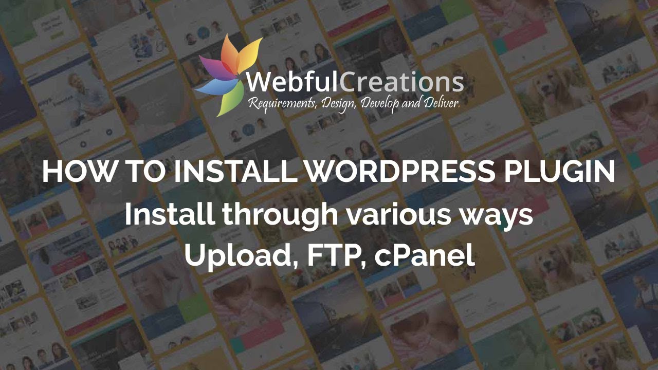 How to install WordPress Plugin 4 different ways - YouTube