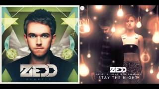 Zedd ft. Foxes vs. Zedd ft Hayley Williams - Stay Clarity For The Night (V2)