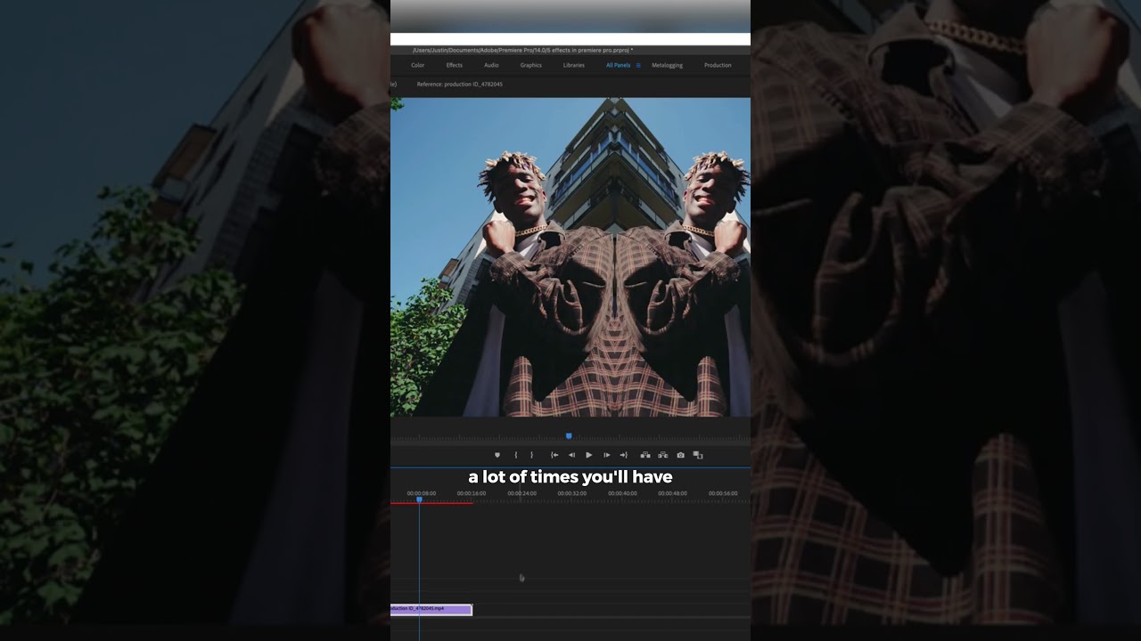 Mastering Video Effects in Adobe #premierepro