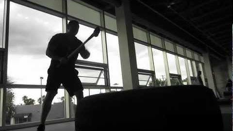 Jason Stone Sledgehammer Training