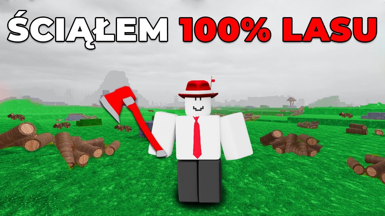 Wyciąłem CAŁY LAS w 99 Nocy w Lesie...