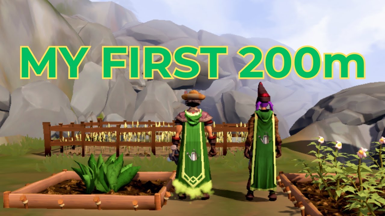 Getting My First 200m ! (Farming) | RuneScape 3 | Twitch