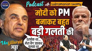 Unfiltered Adda Ex Law Minister Subramanian Swamy Podcast  Pm Modi  Rahul Gandhi  Bjp  Epstein