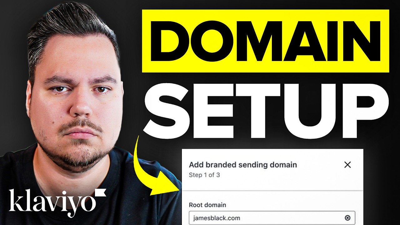 Video thumbnail: How to Set Up a Branded Sending Domain in Klaviyo