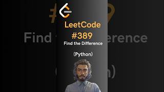 LeetCode#389 Find the Difference - Python