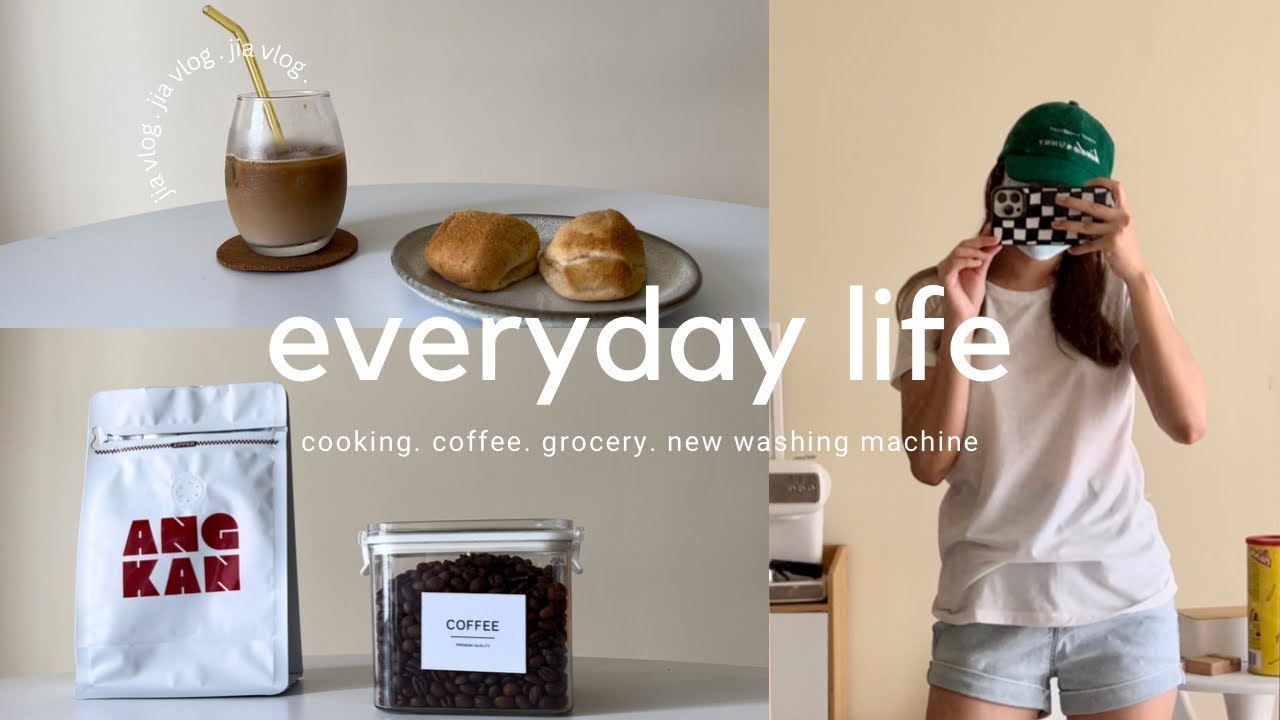 Living in the Philippines | cooking | coffee | grocery | new washing machine | jiavlogs