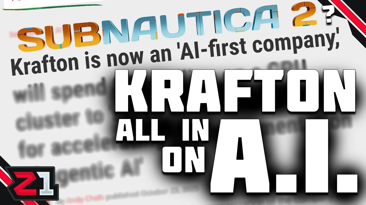KRAFTON Goes ALL IN On AI, What Does This Mean For SUBNAUTICA 2?