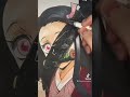【失敗？】Drawing Nezuko 禰󠄀豆子描いてみた