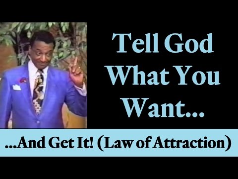 Rev. Ike: "Tell God What You Want, and Get It!" (Law of Attraction)