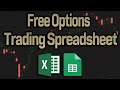 Free Options Spreadsheet Trading Journal -- Google Sheets and Excel [2020]