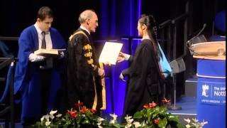 Nottingham University UK  Graduation Cermony