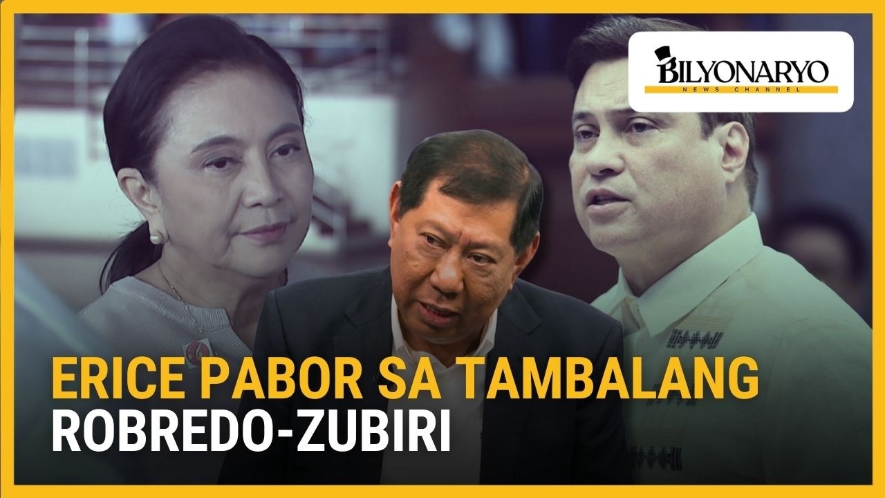 Robredo-Zubiri tandem, inilutang ni Rep. Edgar Erice para sa 2028 elections | Agenda
