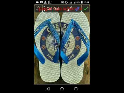 Tutorial Buat Ukiran  di Sandal  Swallow picsay pro YouTube