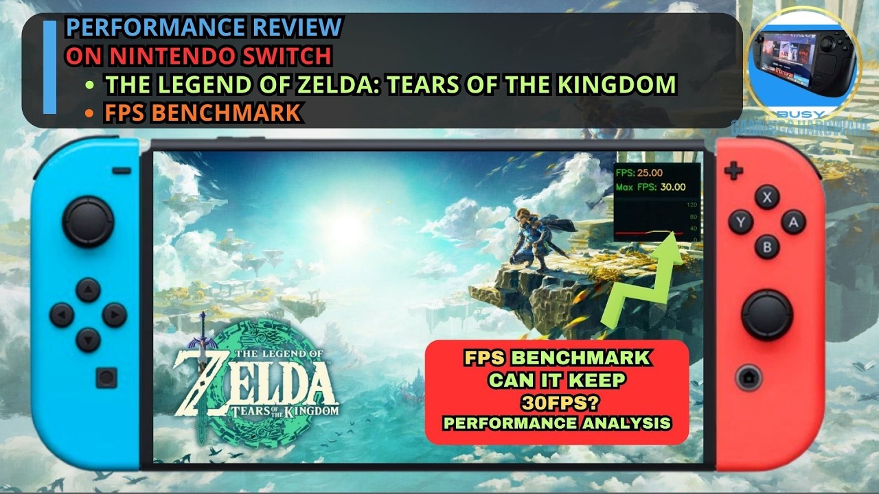 The Legend of Zelda: Tears of the Kingdom Nintendo Switch: FPS