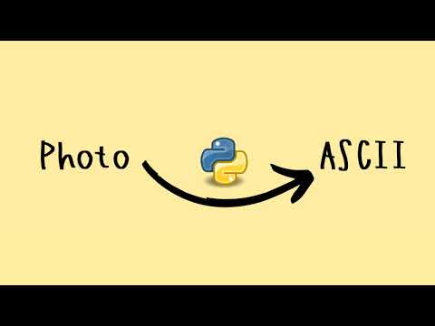 Image to ACSII art with python (PyWhatKit) (CN/EN CC subtitles)