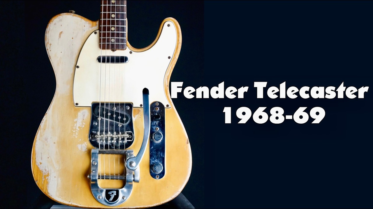 Trial Play] Fender Telecaster 1968-69 Vintage Guitar - YouTube