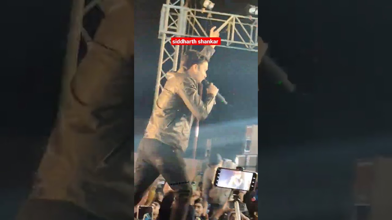 siddharth shankar song performance at manoj dey digital star event dhanbad 2023 | 